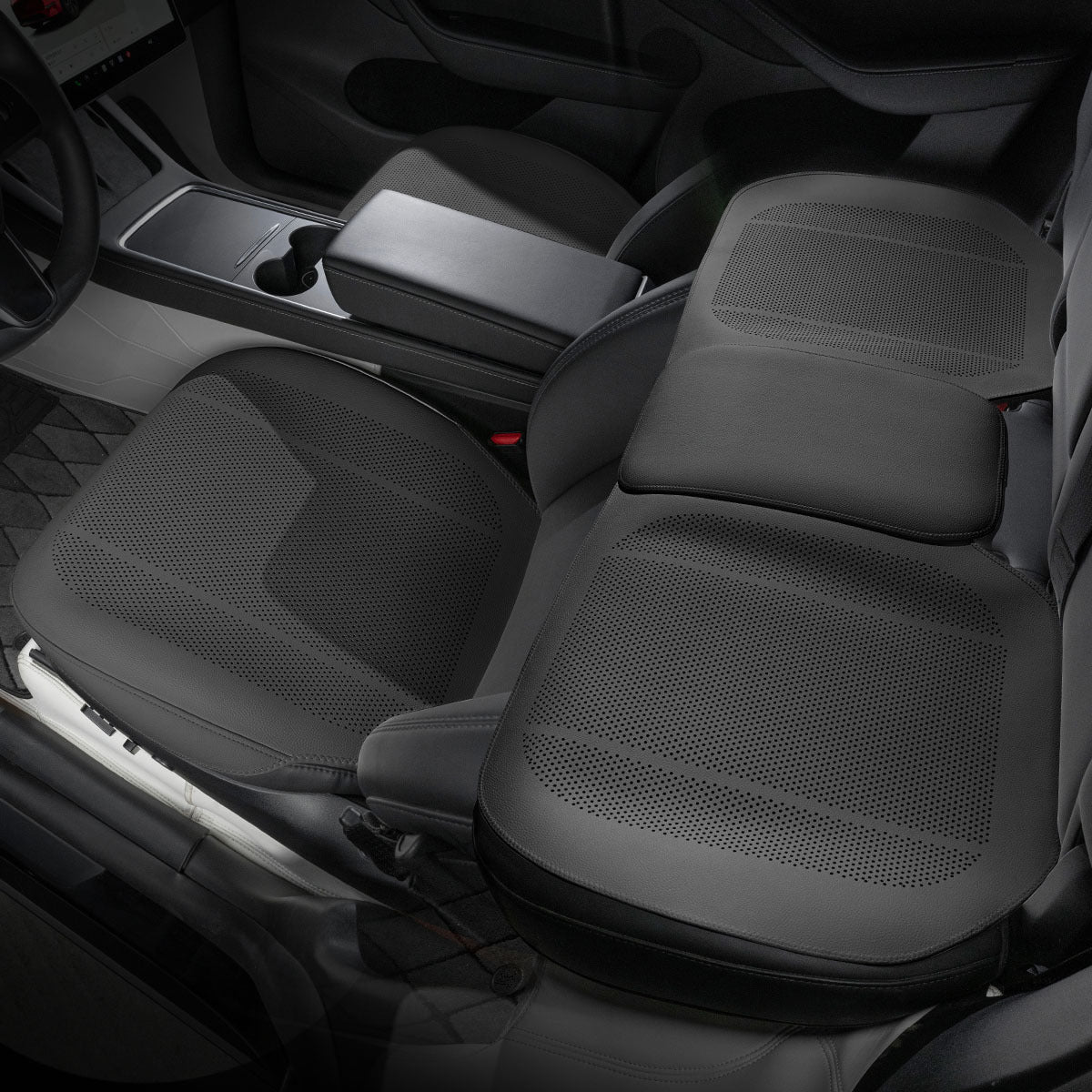 Nappa Leather Car Seat Covers | Tesla Model 3/Y/S/X | Car Accessories