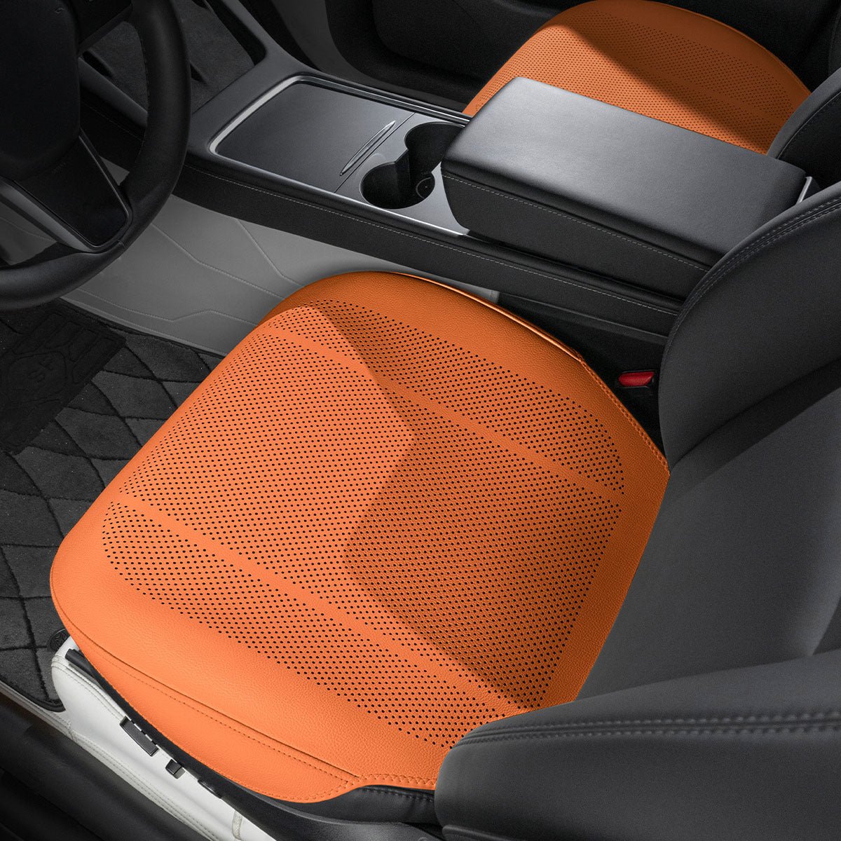 Nappa Leather Car Seat Covers | Tesla Model 3/Y/S/X | Car Accessories