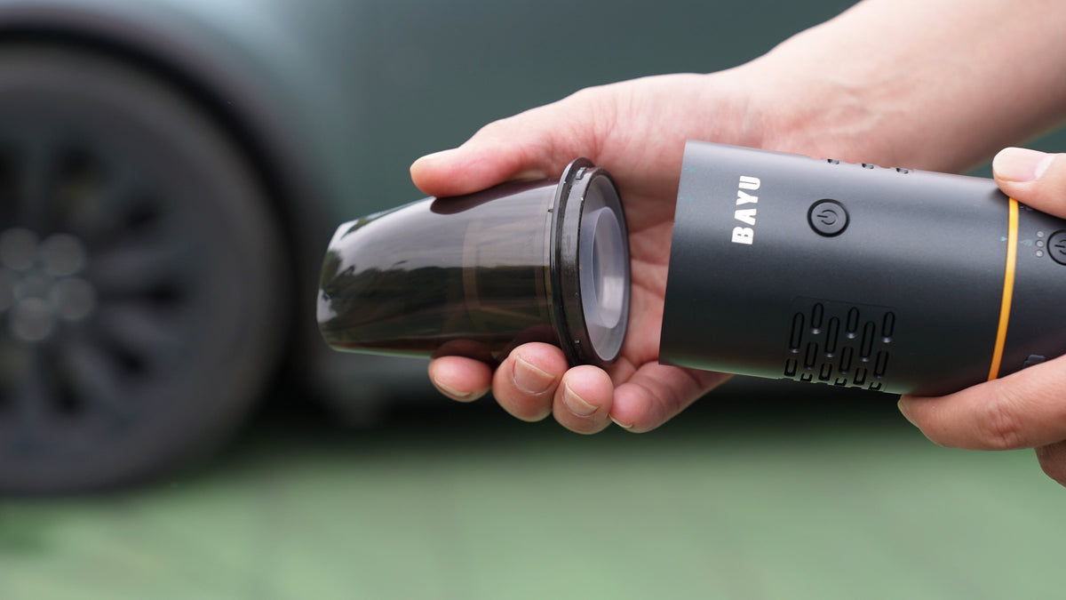 BAYU Cordless Handheld Car Vacuum – 19,500Pa Suction, 60 Min Runtime