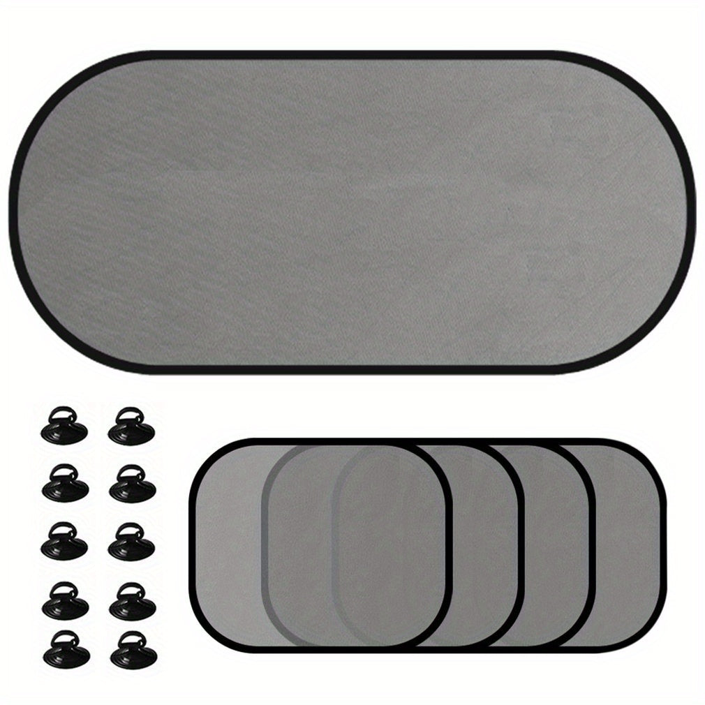 Car side window sunshade socks 5 pack