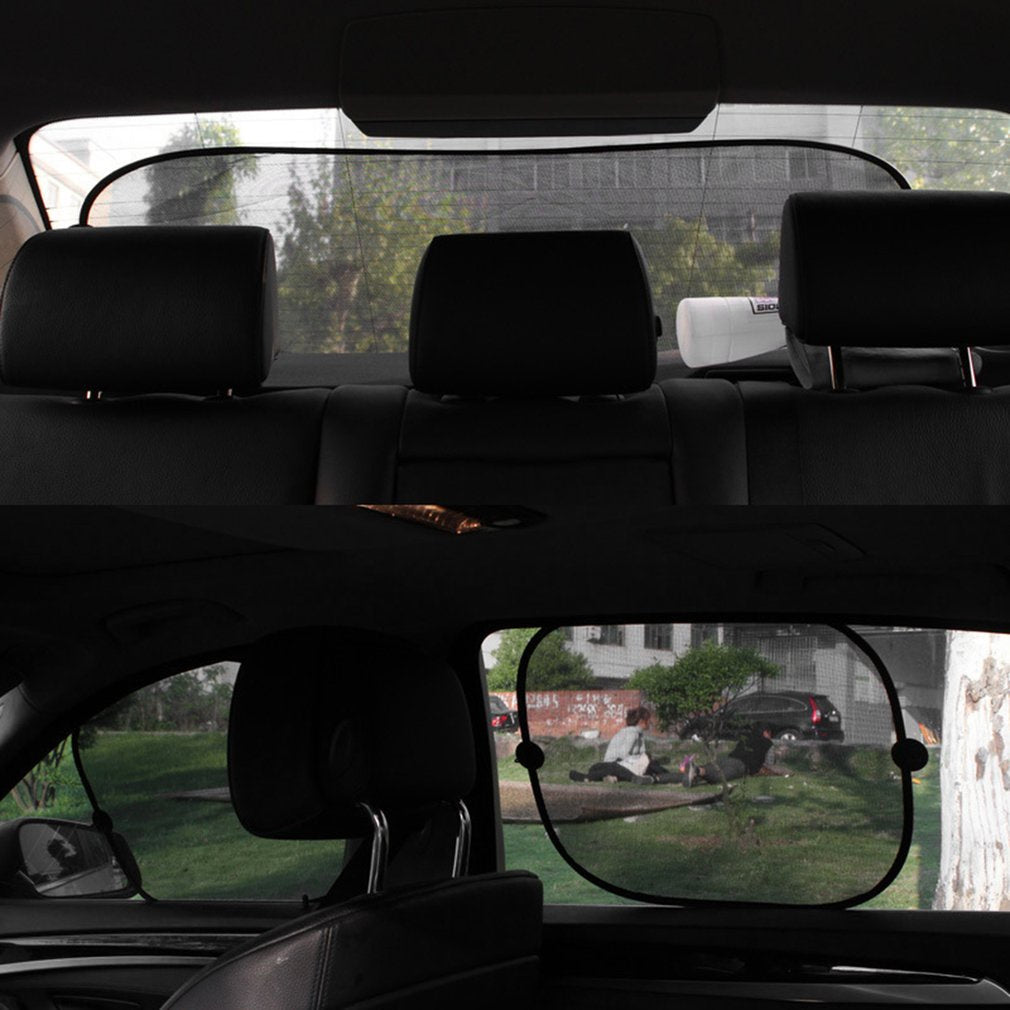Car side window sunshade socks 5 pack