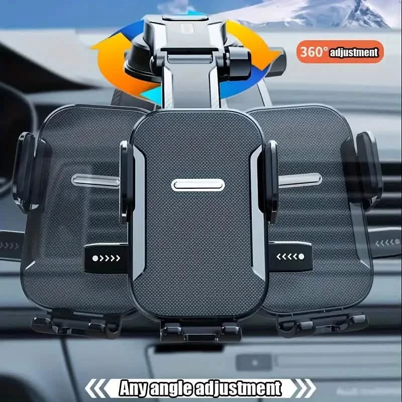 adjustable suction cup car phone holder