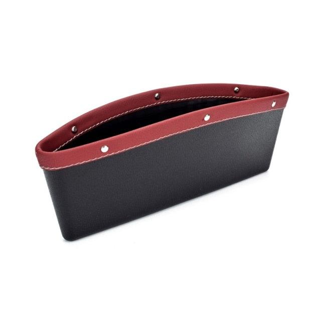 Car Seat Gap Storage Bag – PU Organizer with Cup Holder | Car Accessories