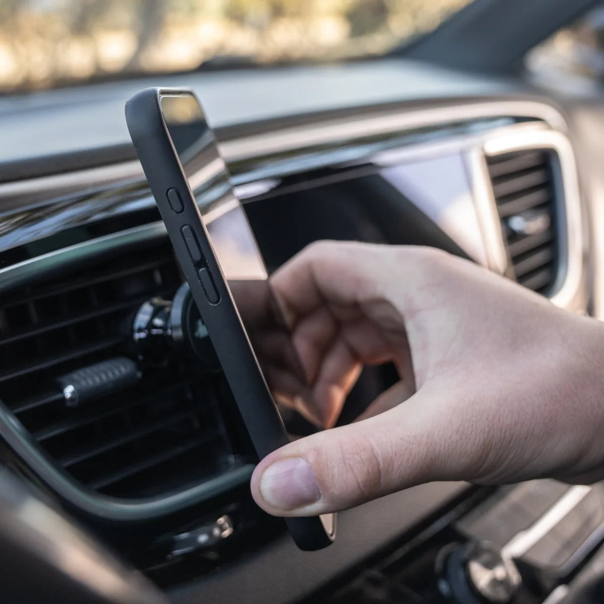 magnetic car phone holder – 360° air vent mount