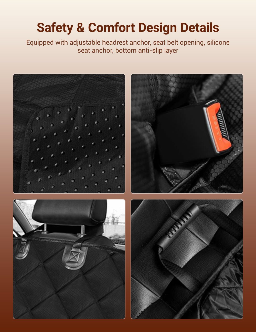 Dog Seat Cover | Tesla Model 3/Y/S/X/Cybertruck | Car Accessories