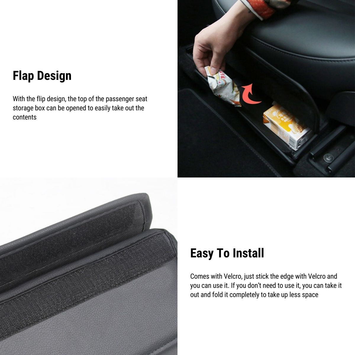 Under Seat Storage Box Organizer for Tesla Model Y | Car Accessories
