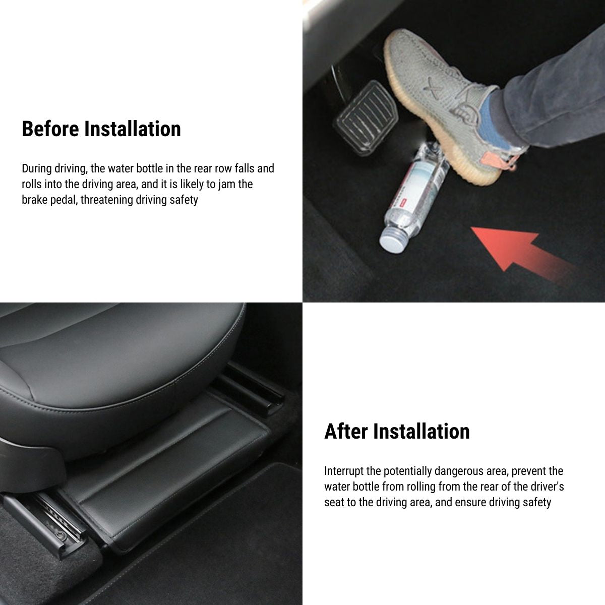 Under Seat Storage Box Organizer for Tesla Model Y | Car Accessories