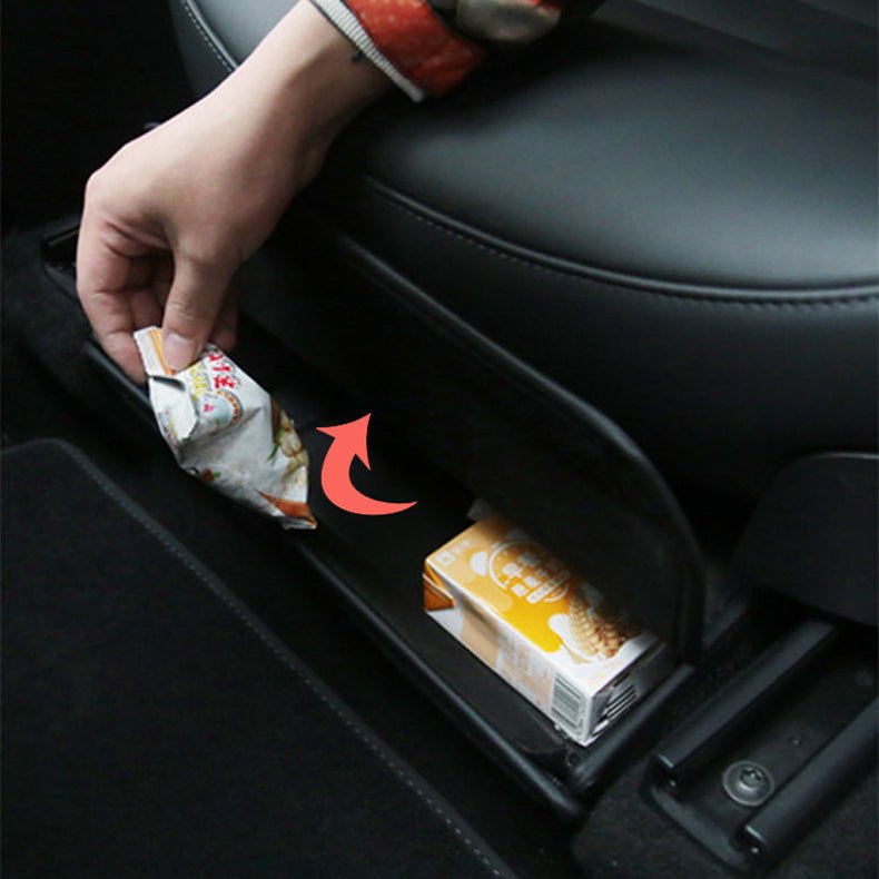 Under Seat Storage Box Organizer for Tesla Model Y | Car Accessories