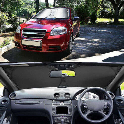 Car windshield sun shade foldable UV visor