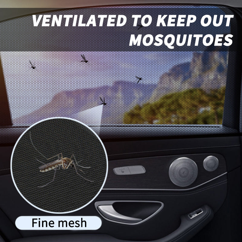 Car side window sun shade mesh screen