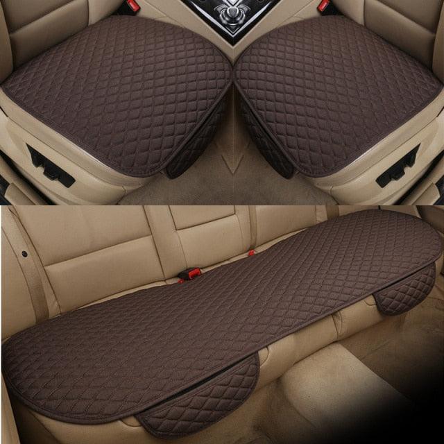 Flax Car Seat Covers | Breathable Universal | Car Accessories
