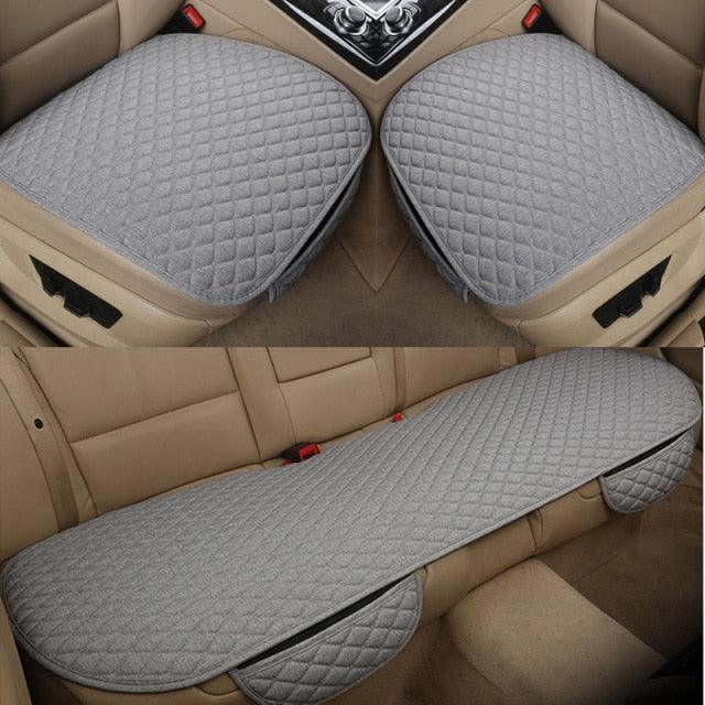 Flax Car Seat Covers | Breathable Universal | Car Accessories