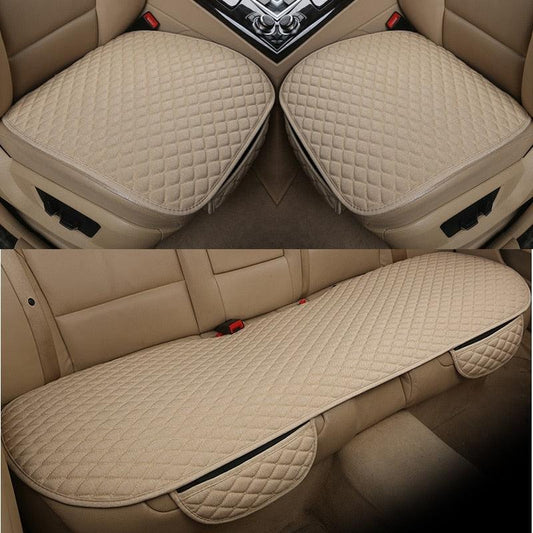 Flax Car Seat Covers | Breathable Universal | Car Accessories