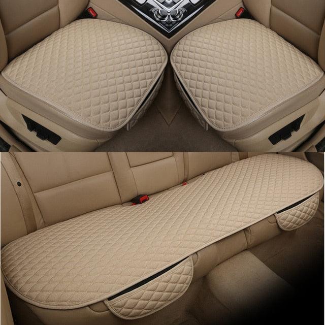 Flax Car Seat Covers | Breathable Universal | Car Accessories
