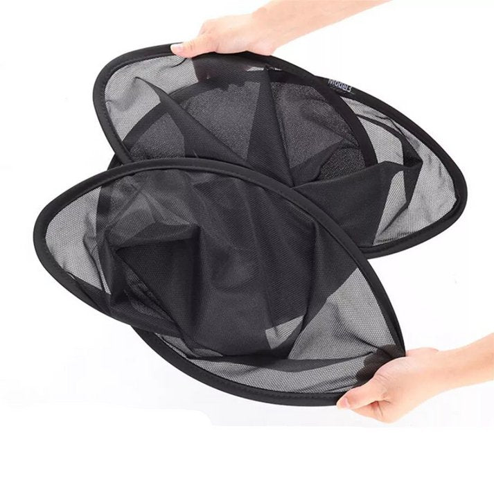 Tesla Model X front roof and tailgate sunshade