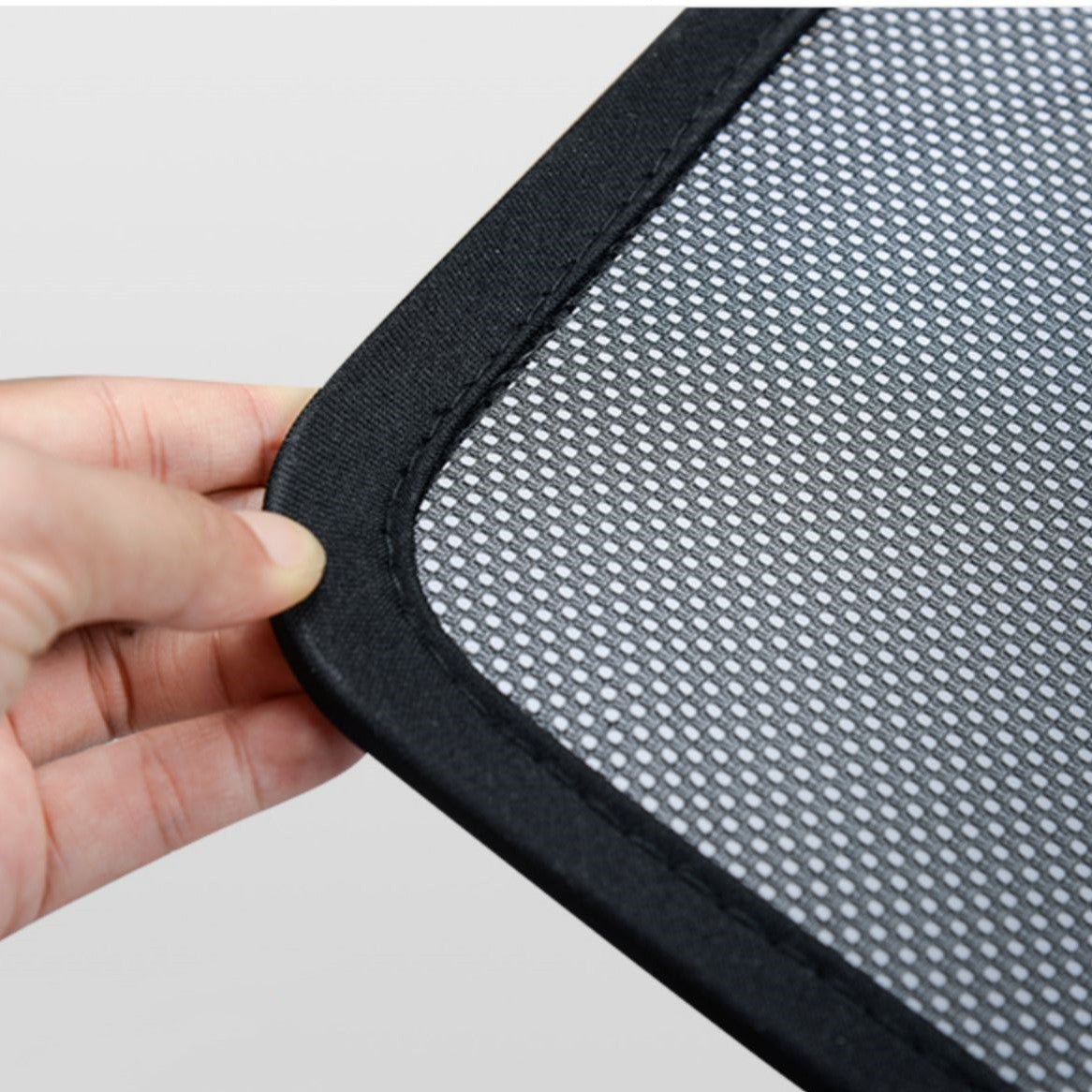 Tesla Model X front roof and tailgate sunshade