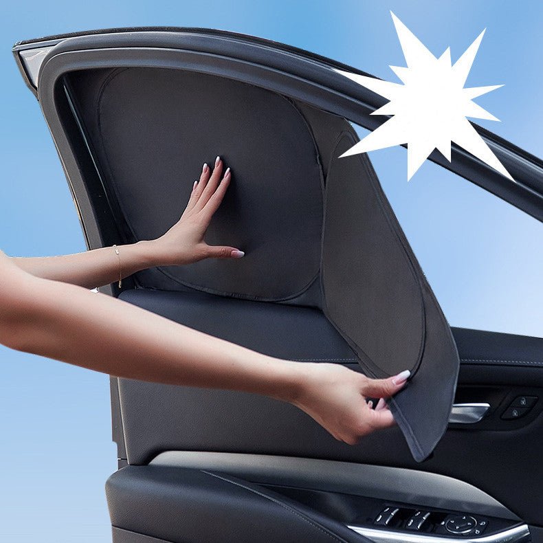 Tesla Model Y full 8 piece side window sun shades