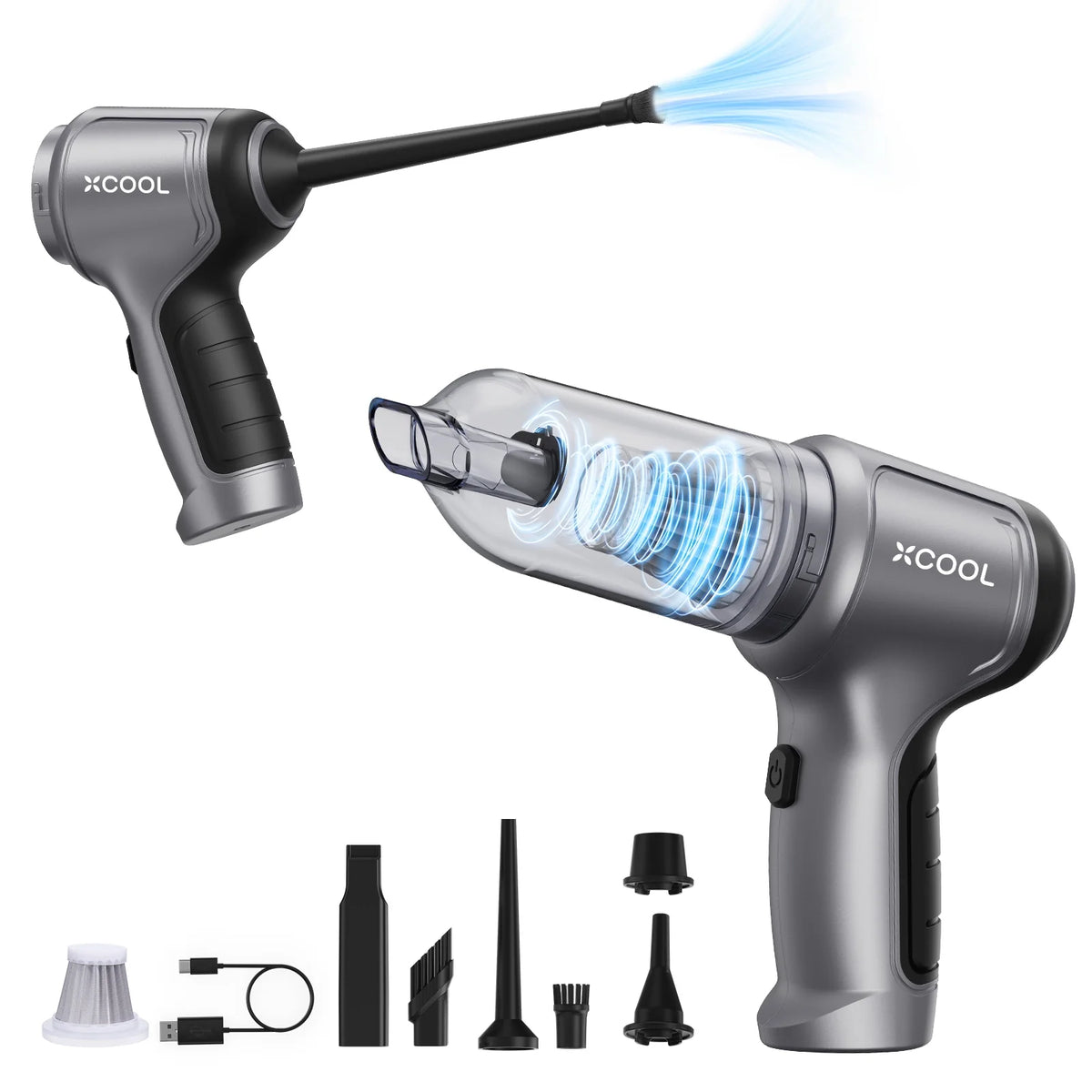 xCool cordless handheld car vacuum for car, home and pet hair - view 10