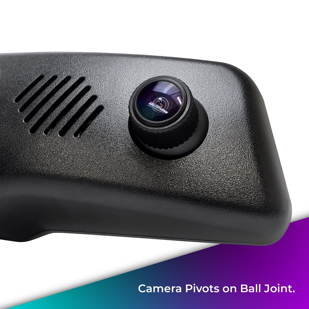 10-inch rear view mirror dash cam with backup camera - view 3