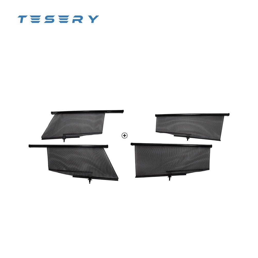 Tesla Model 3 side window sun shades