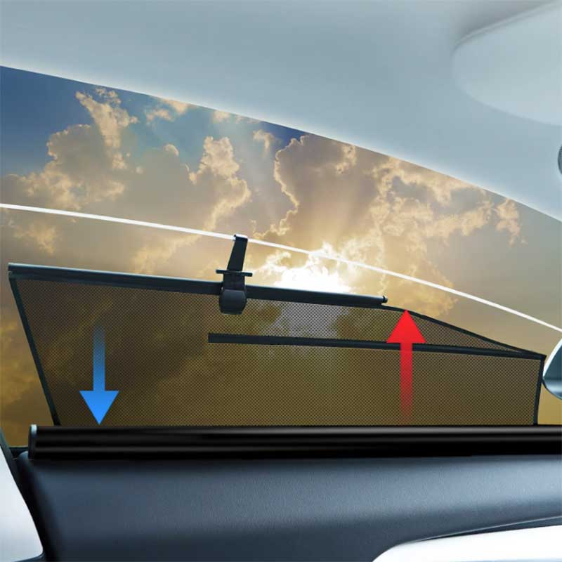 Tesla Model 3 side window sun shades