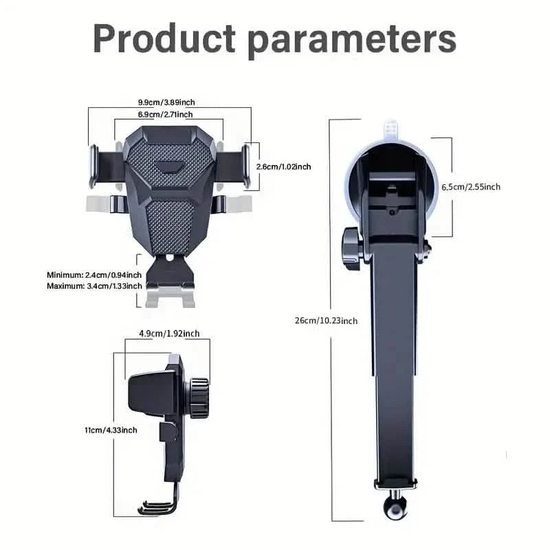 suction cup car phone holder for gps