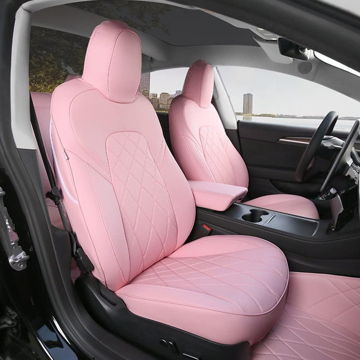 TESERY Seat Covers | Tesla Model 3 Highland / Model Y | Car Accessories