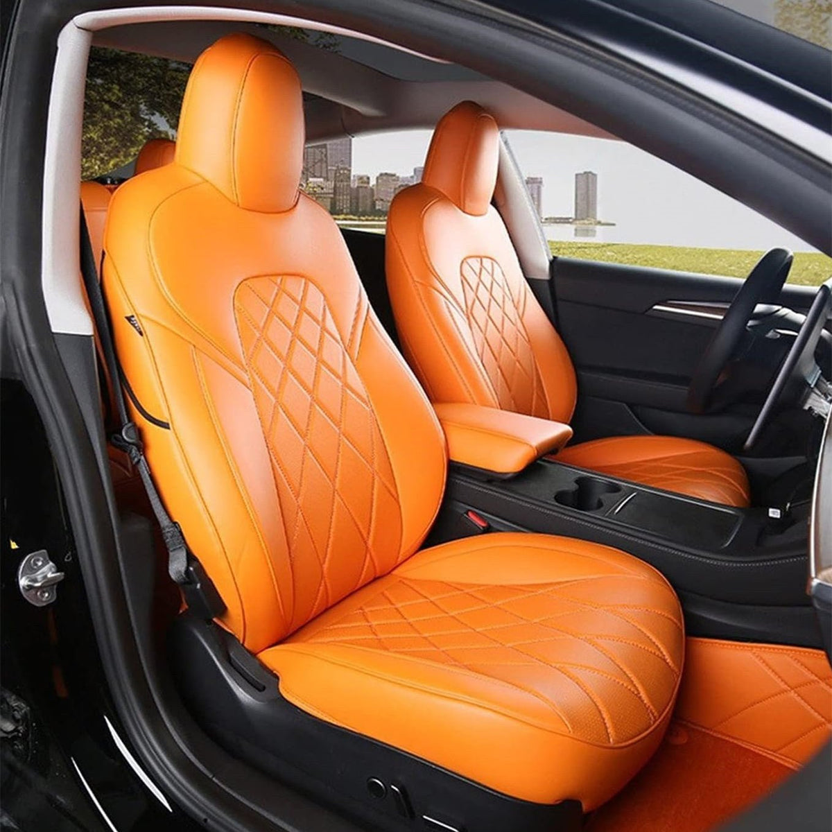 TESERY Seat Covers | Tesla Model 3 Highland / Model Y | Car Accessories