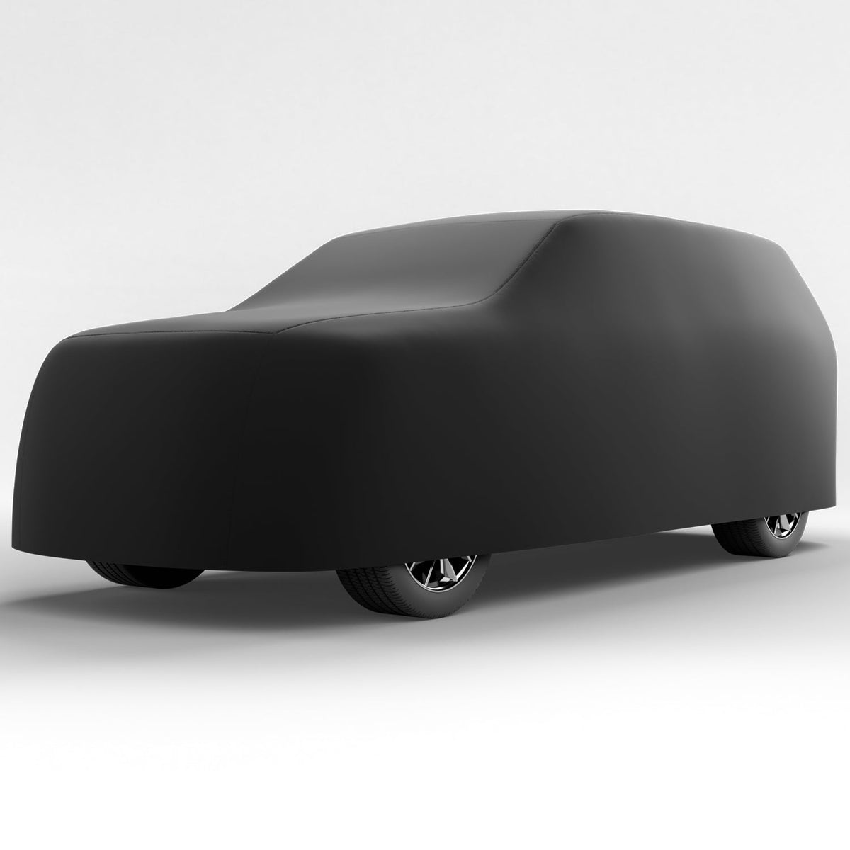 Black Satin BL - Black Car Cover for Tesla Model X 2025 SUV 4-Door | Car Accessories