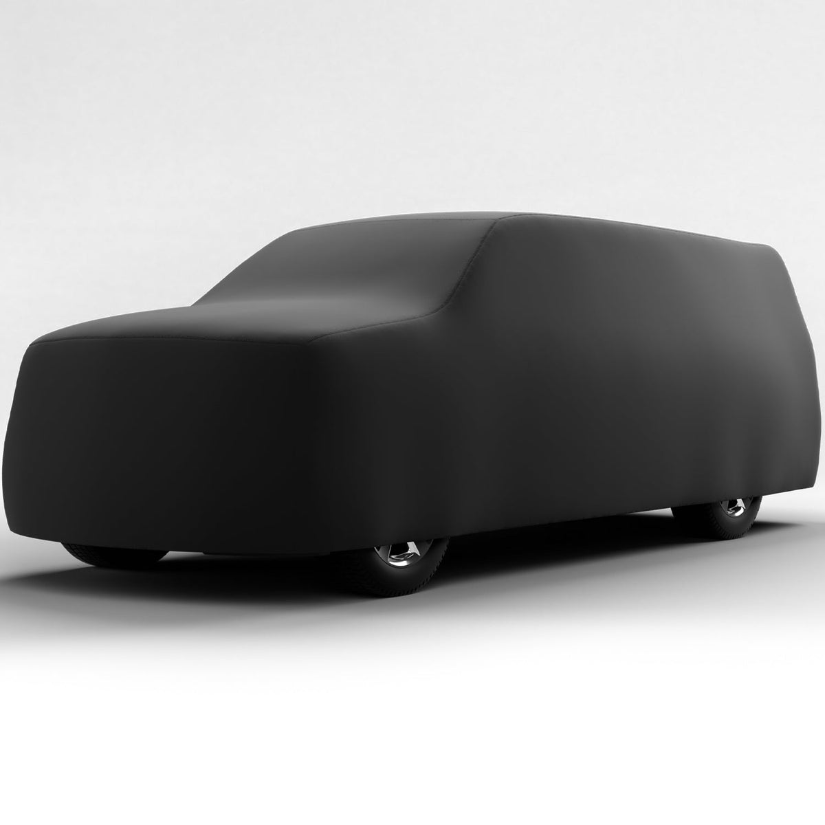 Black Satin BL - Black Car Cover for Chevrolet Suburban 2013 SUV 4-Door | Car Accessories