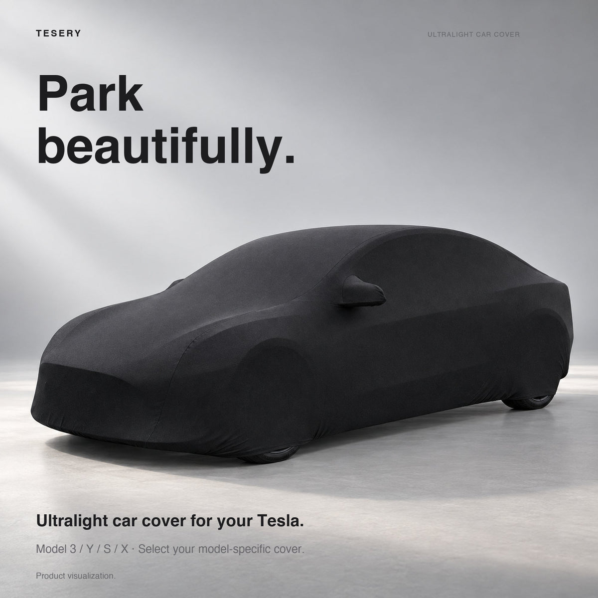 Ultralight Car Cover for Model 3/Y/X/S | Indoor & Outdoor | UV Protection | Stretchable | Car Accessories