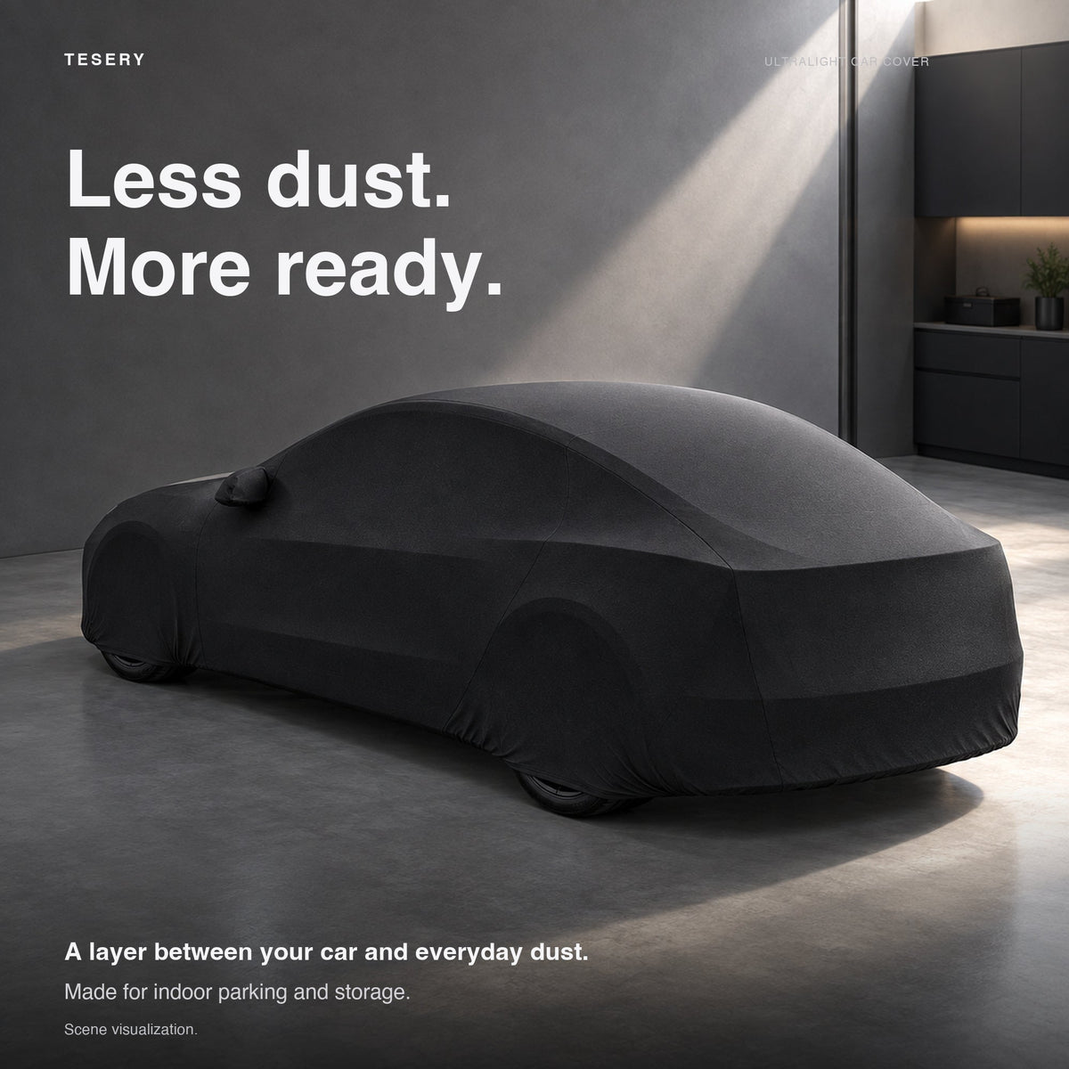 Ultralight Car Cover for Model 3/Y/X/S | Indoor & Outdoor | UV Protection | Stretchable | Car Accessories